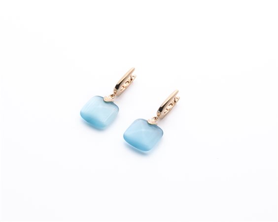 Pendientes Madì Mujer in Plata Quarzo idrotermale 3932900 - 3932900